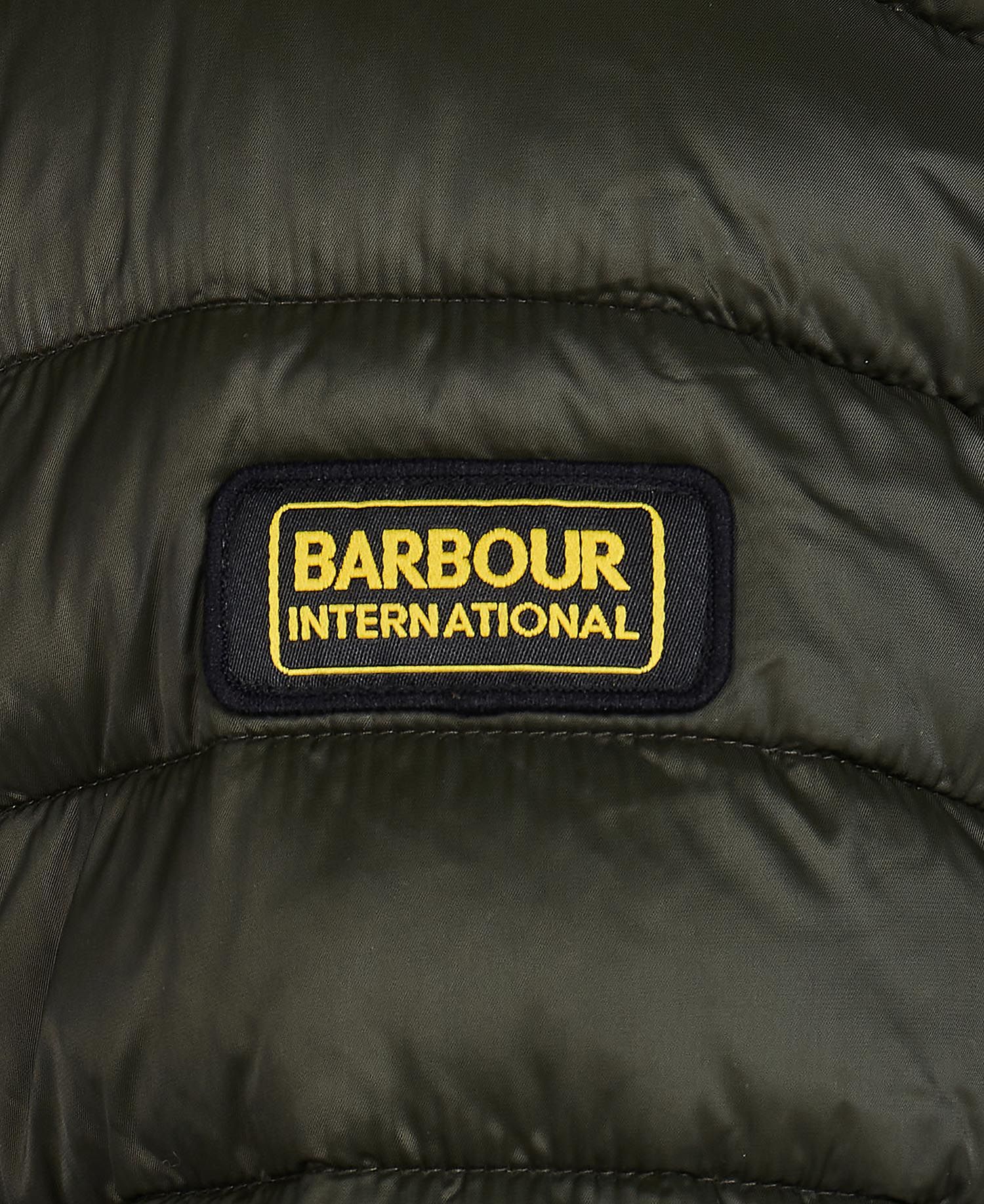 B.INTL OUSTON HOODED SLIM QUILTED JACKET OLIVE - Aston Bourne