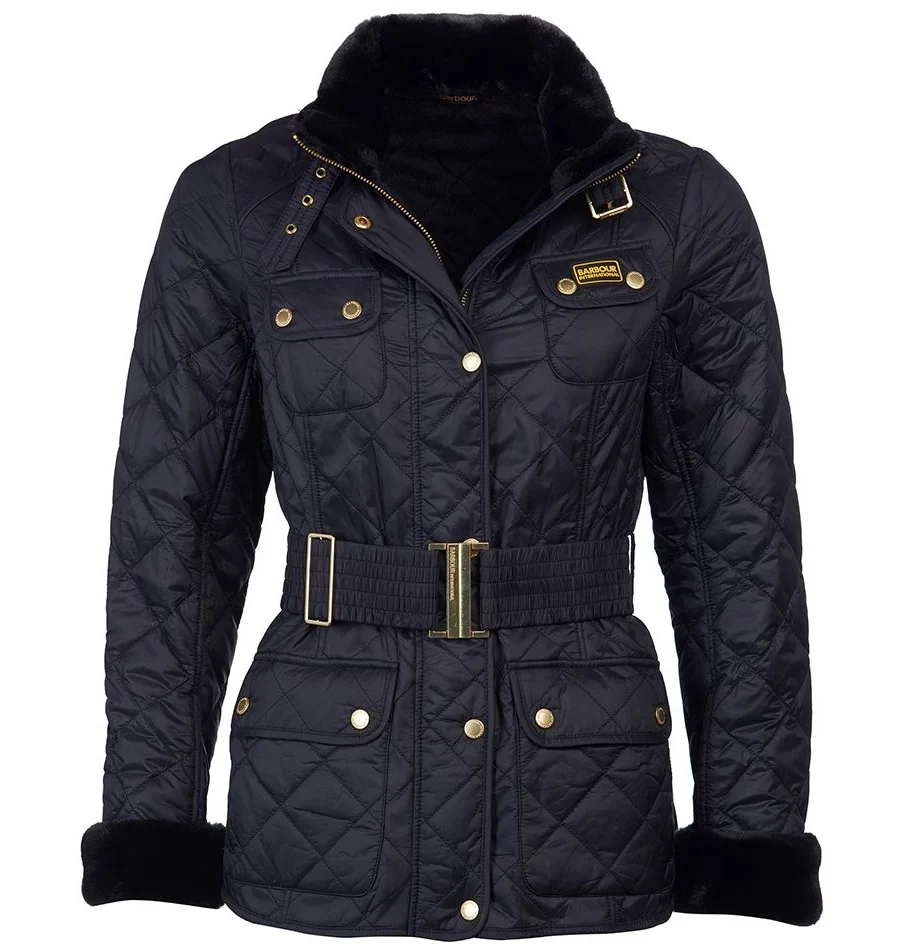 Barbour International Modern International Polarquilt-Black