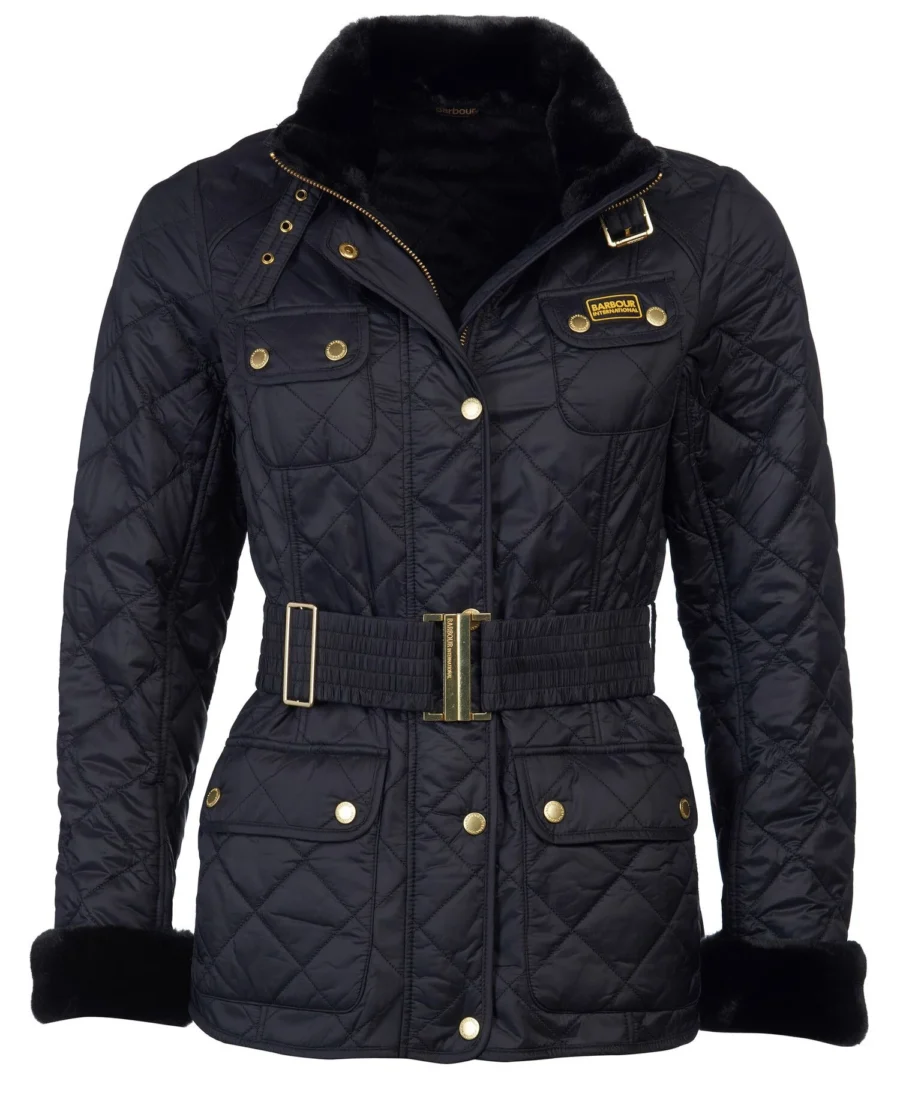 Barbour International Modern International Polarquilt-Black