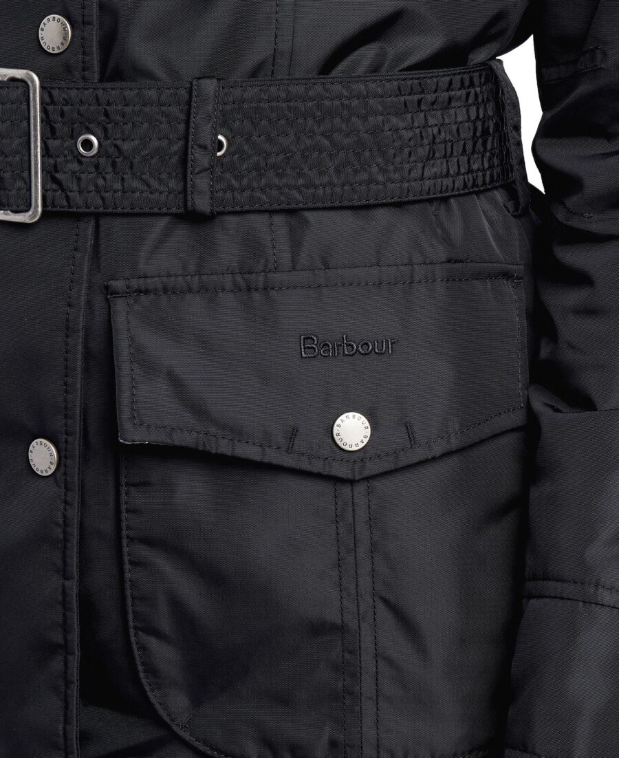 Barbour International Outlaw Waterproof Jacket- Black