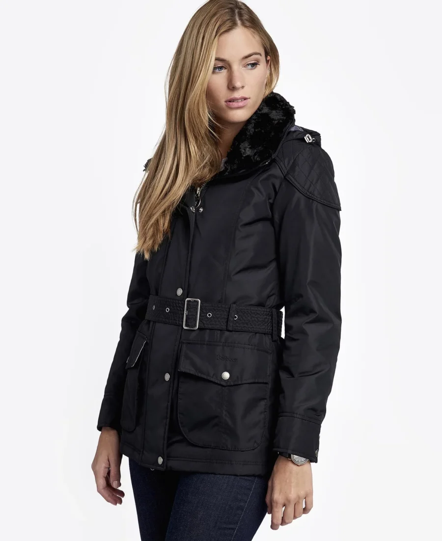 Barbour International Outlaw Waterproof Jacket- Black