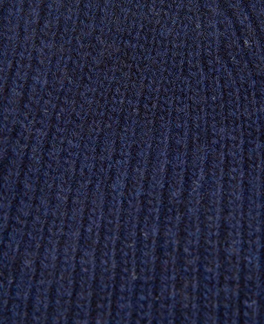 Barbour Carlton Beanie -Navy - Image 4