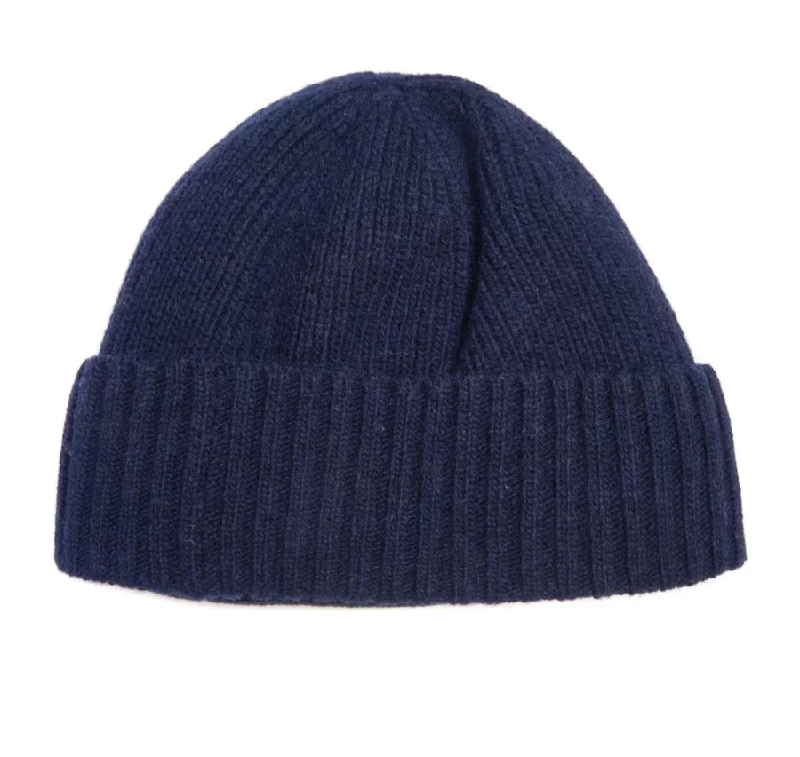 Barbour Carlton Beanie -Navy - Image 3