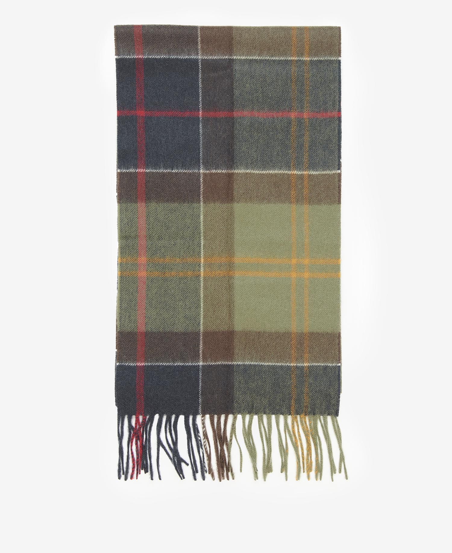 Barbour Tartan Cashmere Scarf-Classic - Aston Bourne