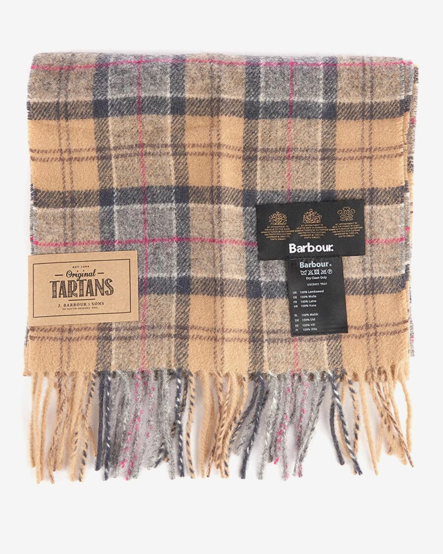 Barbour Tartan Lambswool Scarf-Dress