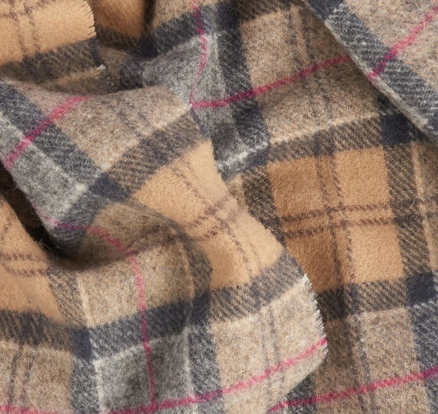 Barbour Tartan Lambswool Scarf-Dress