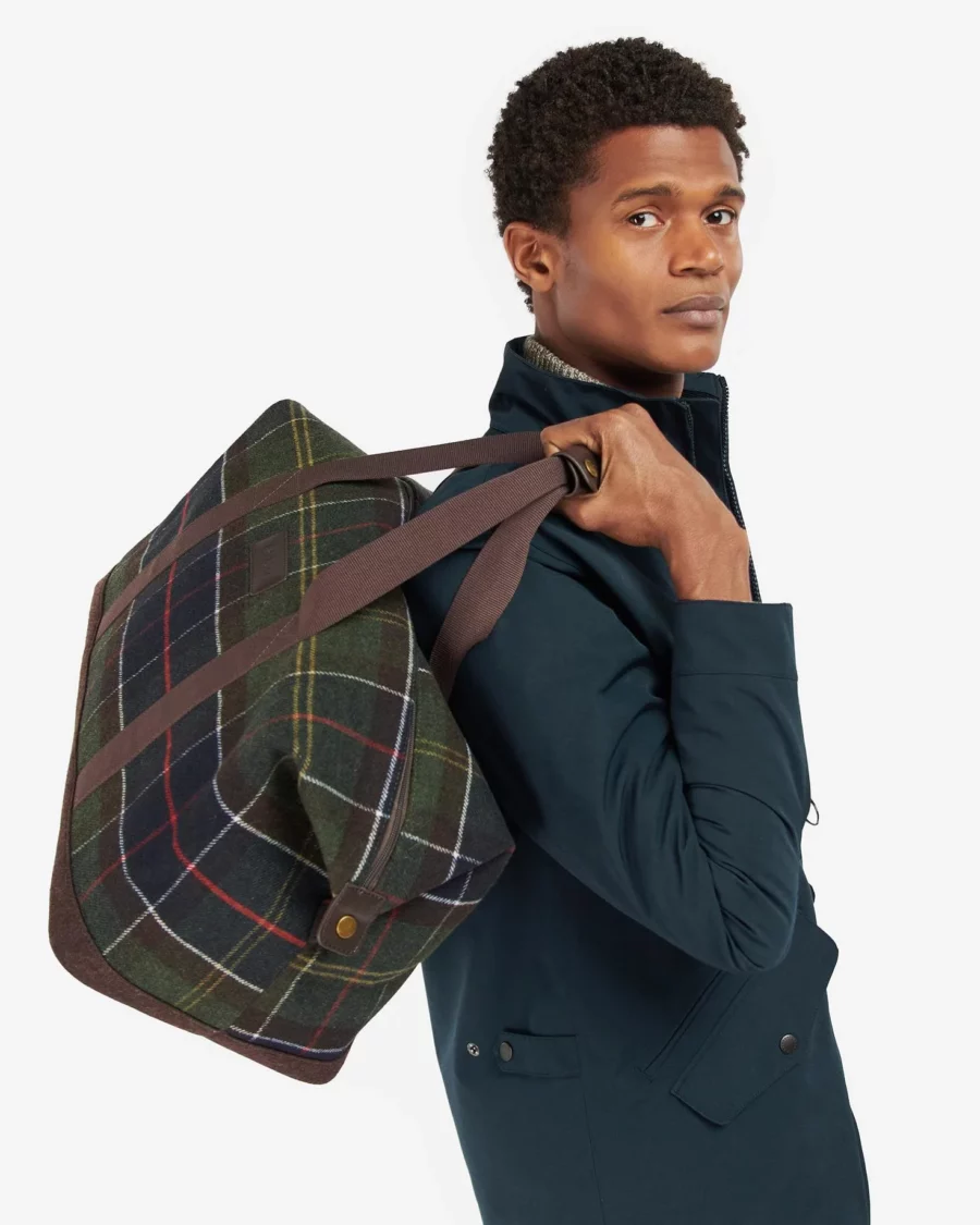 Barbour Cree Tartan Holdall-Classic Tartan