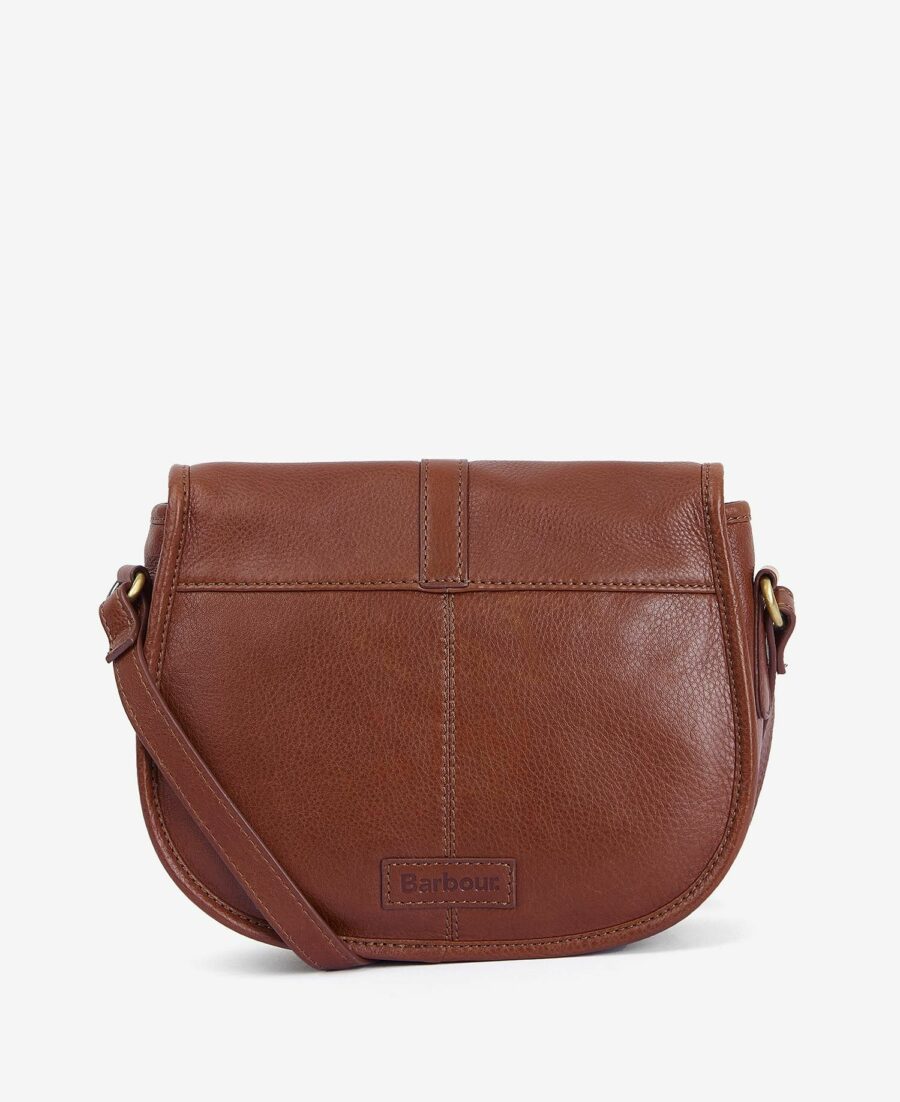 Barbour Laire Medium Saddle Bag-Classic Brown