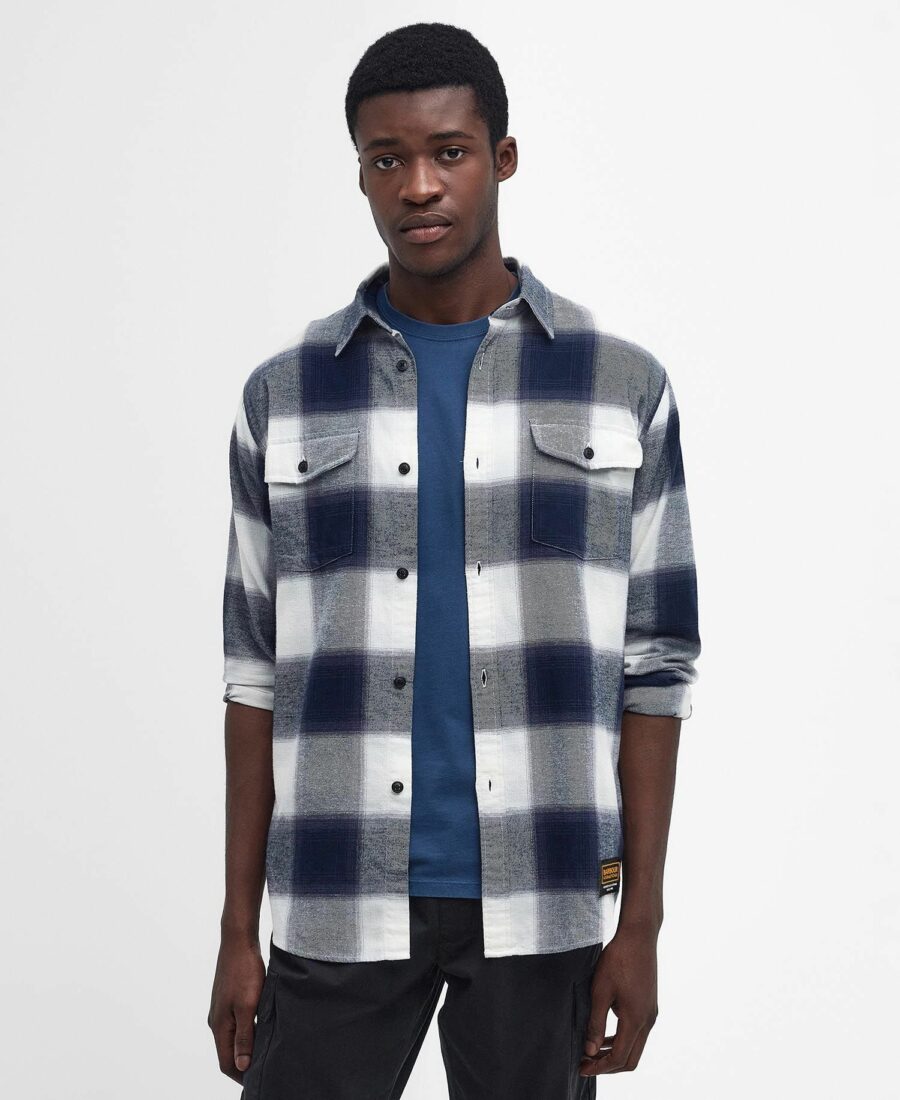 B.Intl Austin Cotton Shirt-Cobalt Blue