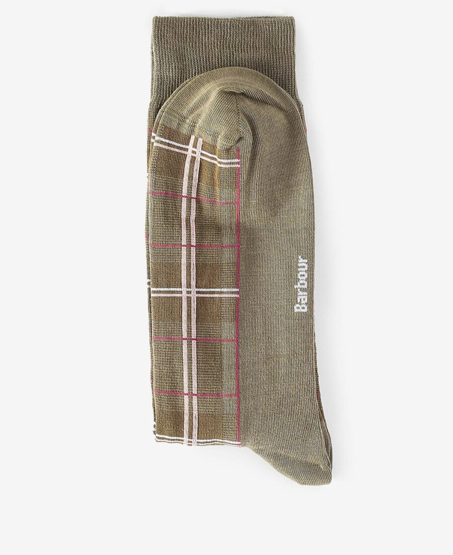 Men's Barbour Blyth Socks-Glenmore Olive