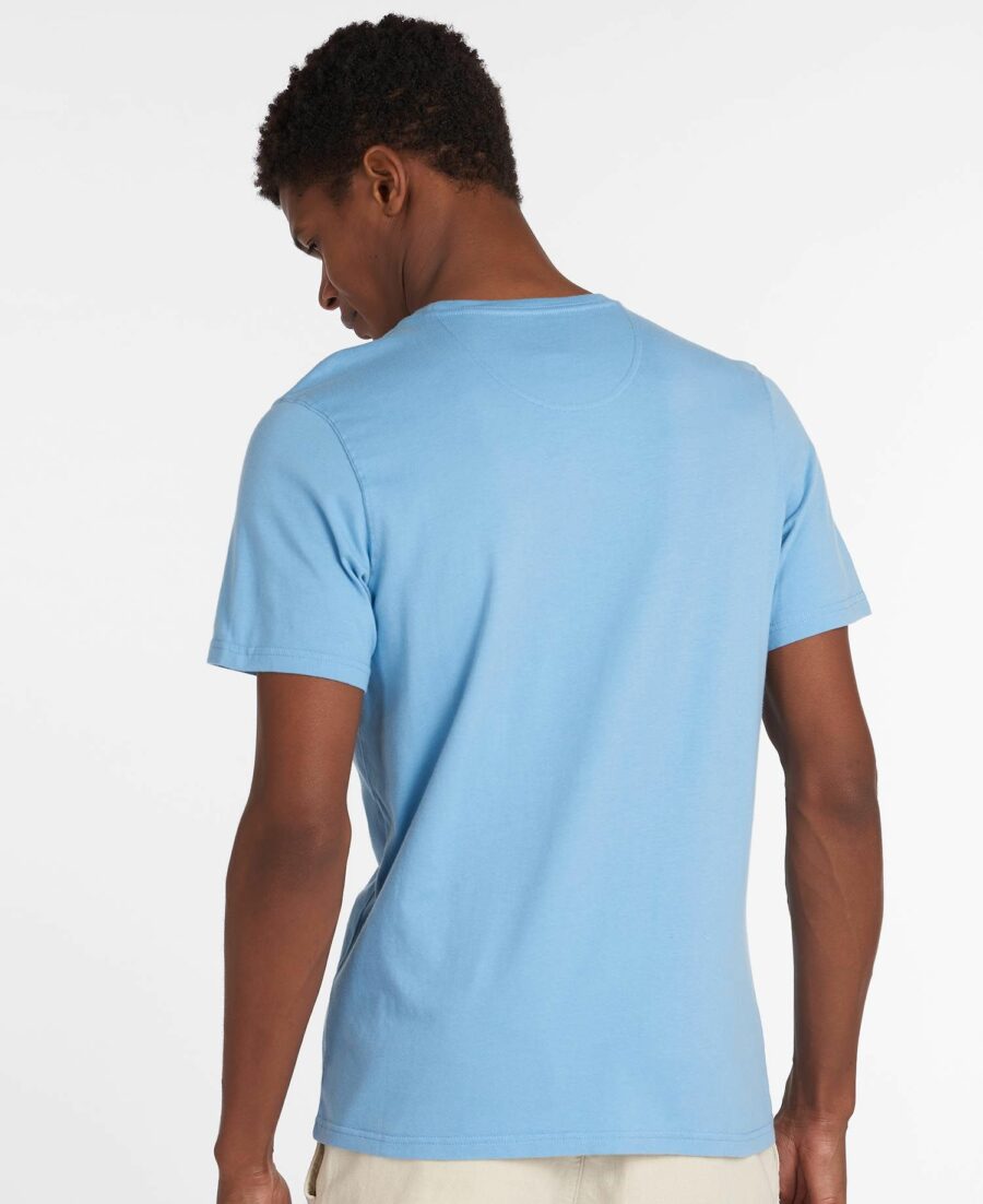 Barbour Mens Essential Sports T-Shirt-Blue