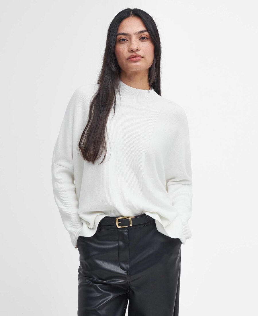 B.Intl Sunita Knitted Jumper-Off White