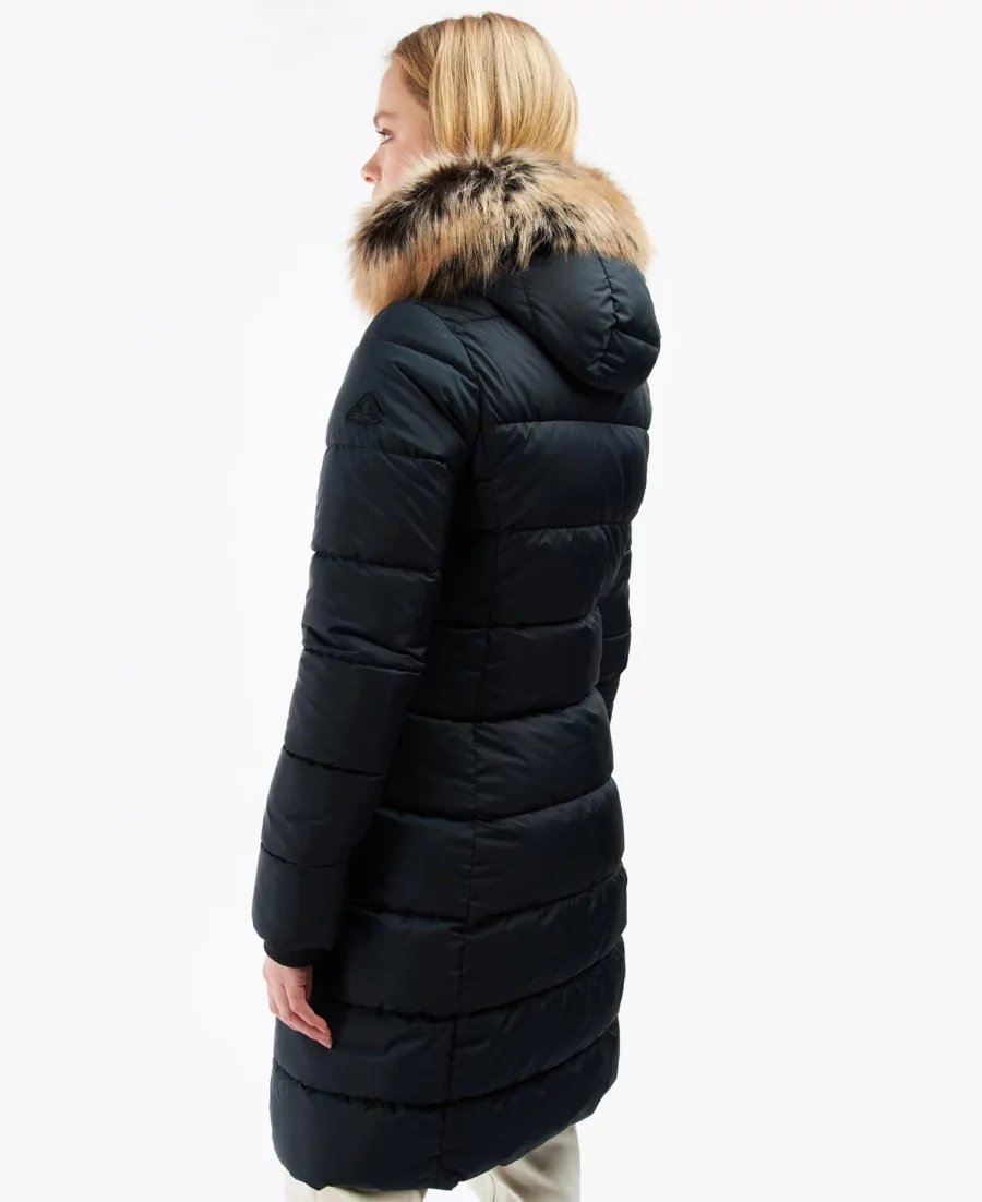 Barbour Rosoman Quilted Jacket-Black