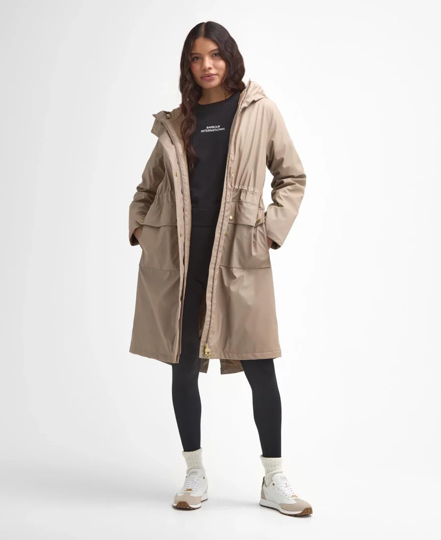 B.Intl Wyatt Showerproof Trench Coat-Light Trench