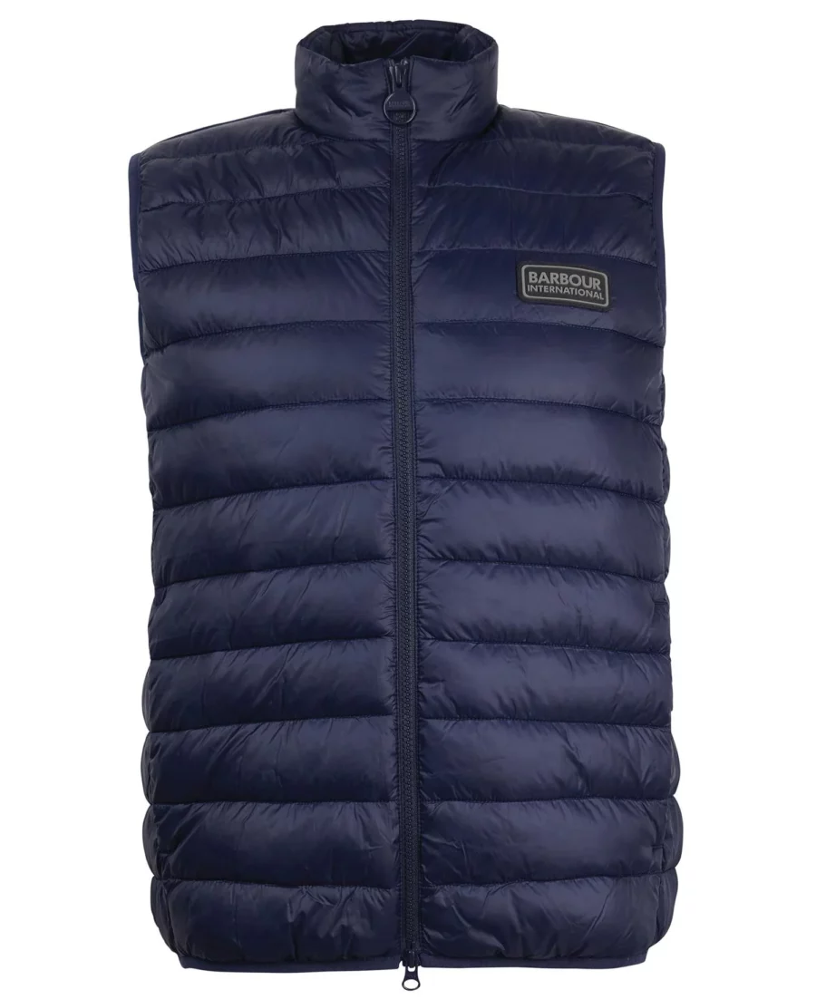 Men's Barbour International Tourer Reed Gilet-Night Sky