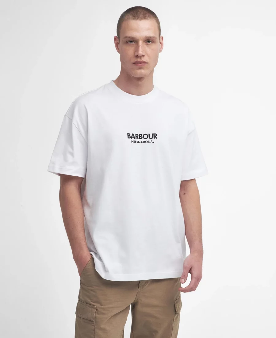 Barbour International OS Formula T-Shirt-White