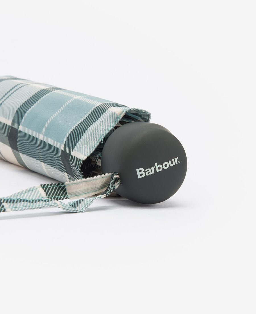 Barbour Portree Tartan Umbrella-Soft Mint