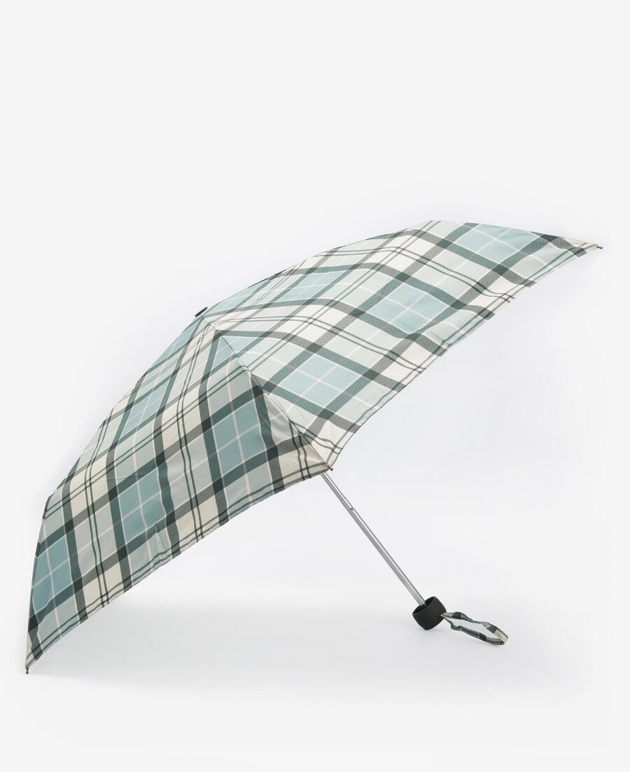 Barbour Portree Tartan Umbrella-Soft Mint