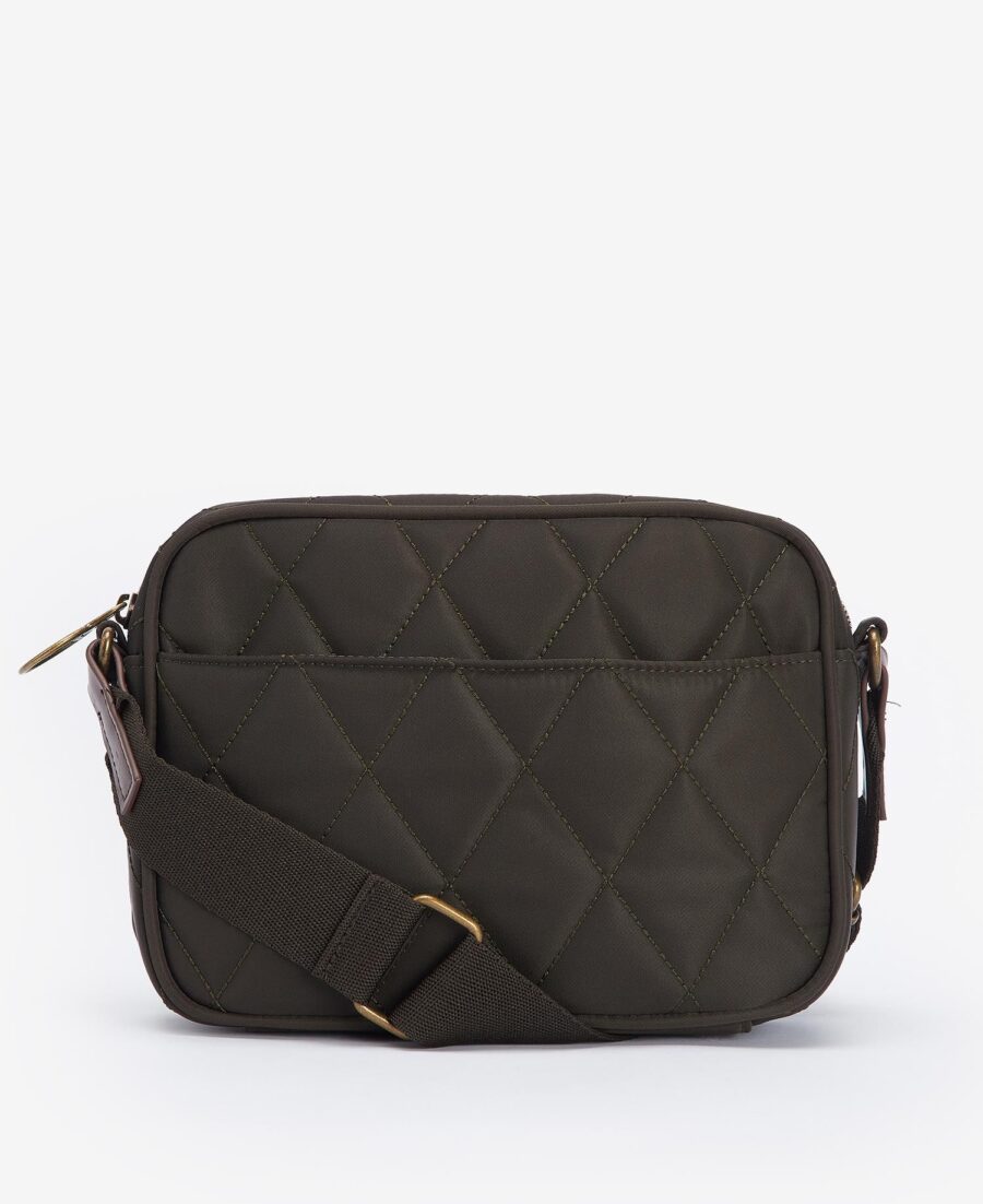 Barbour Quilted Crossbody Bag- Olive