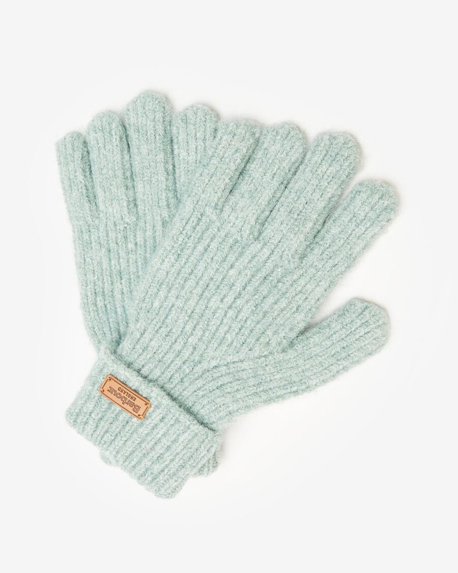 Barbour Pendle Gloves-Soft Mint