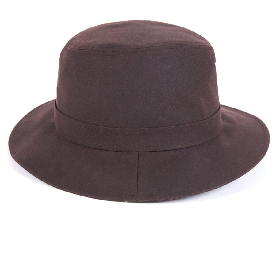 Barbour Vintage Wax Bushman Hat- Rustic