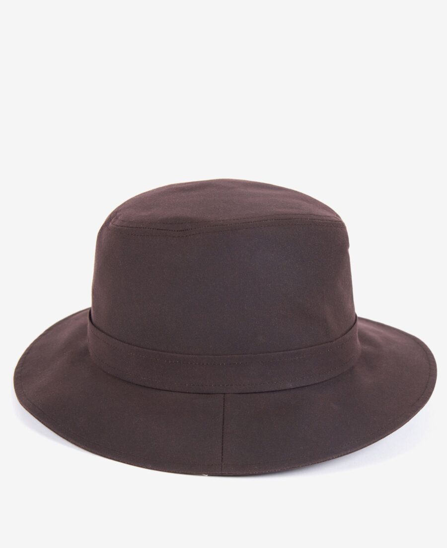 Barbour Vintage Wax Bushman Hat- Rustic