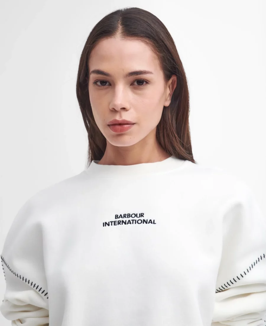 B.Intl Christa Sweatshirt- Off White