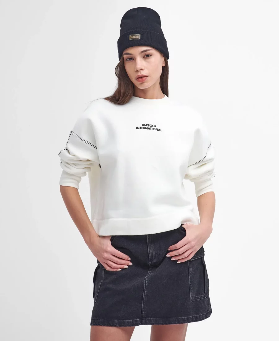 B.Intl Christa Sweatshirt- Off White