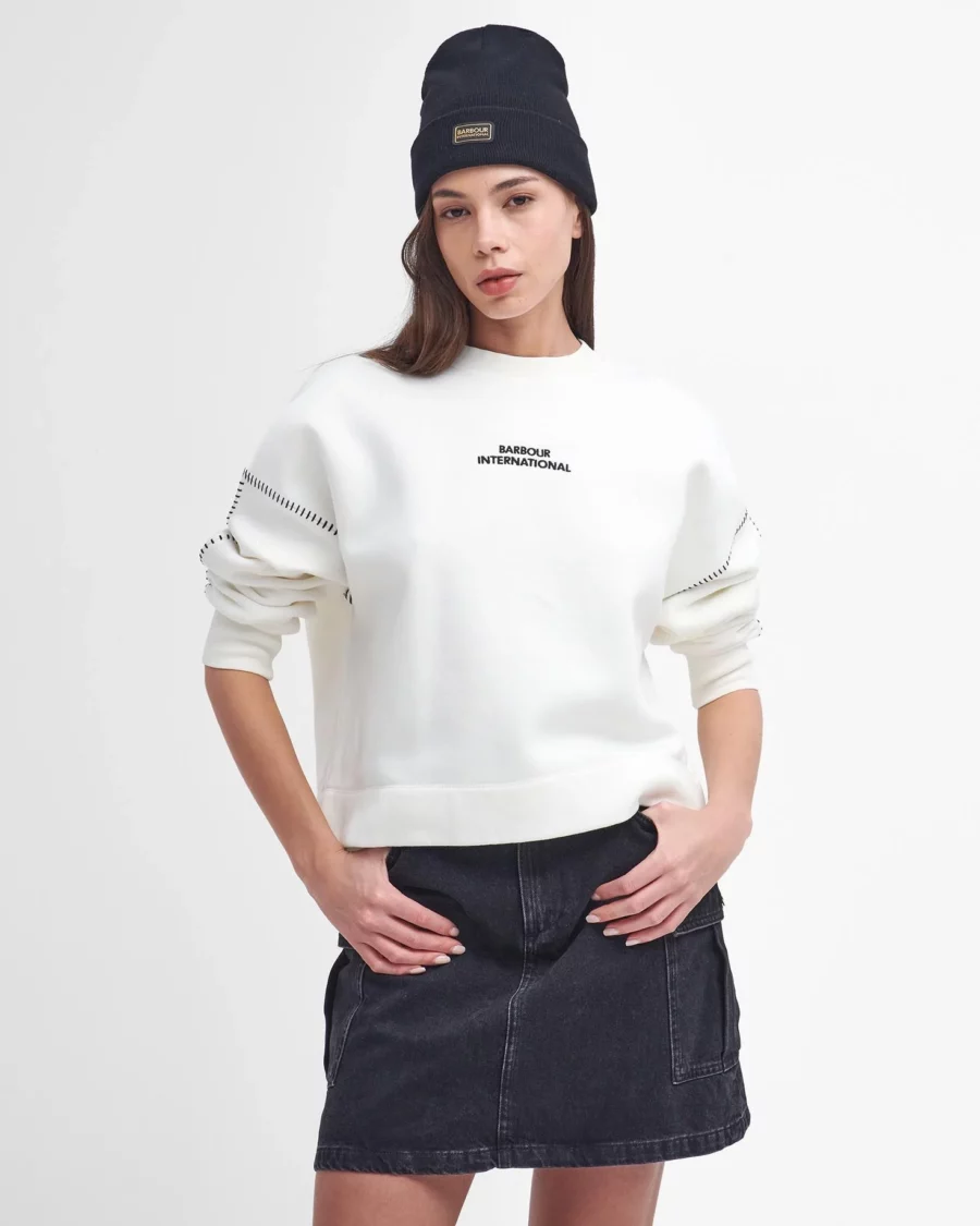 B.Intl Christa Sweatshirt- Off White