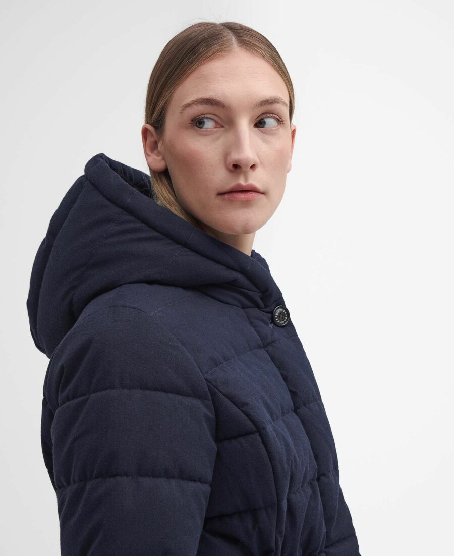 Barbour Clarence Puffer Quilt-Dark Navy