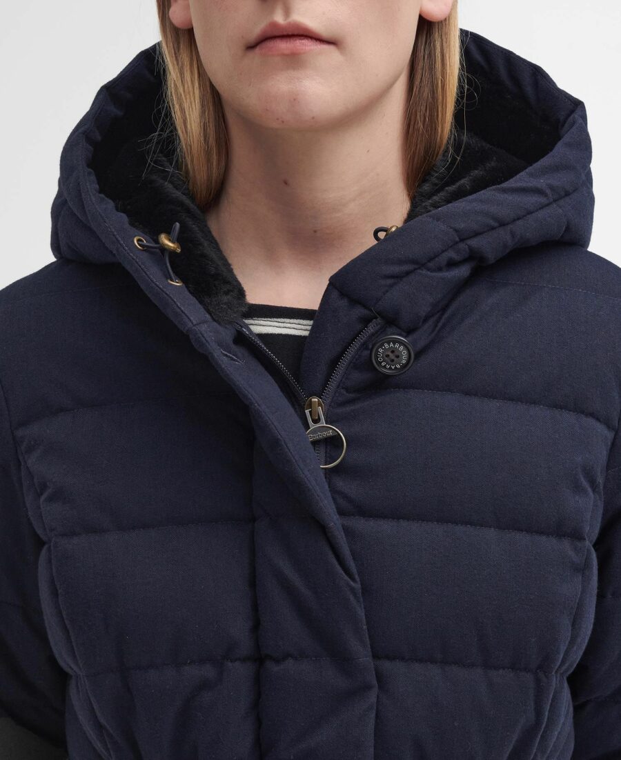 Barbour Clarence Puffer Quilt-Dark Navy