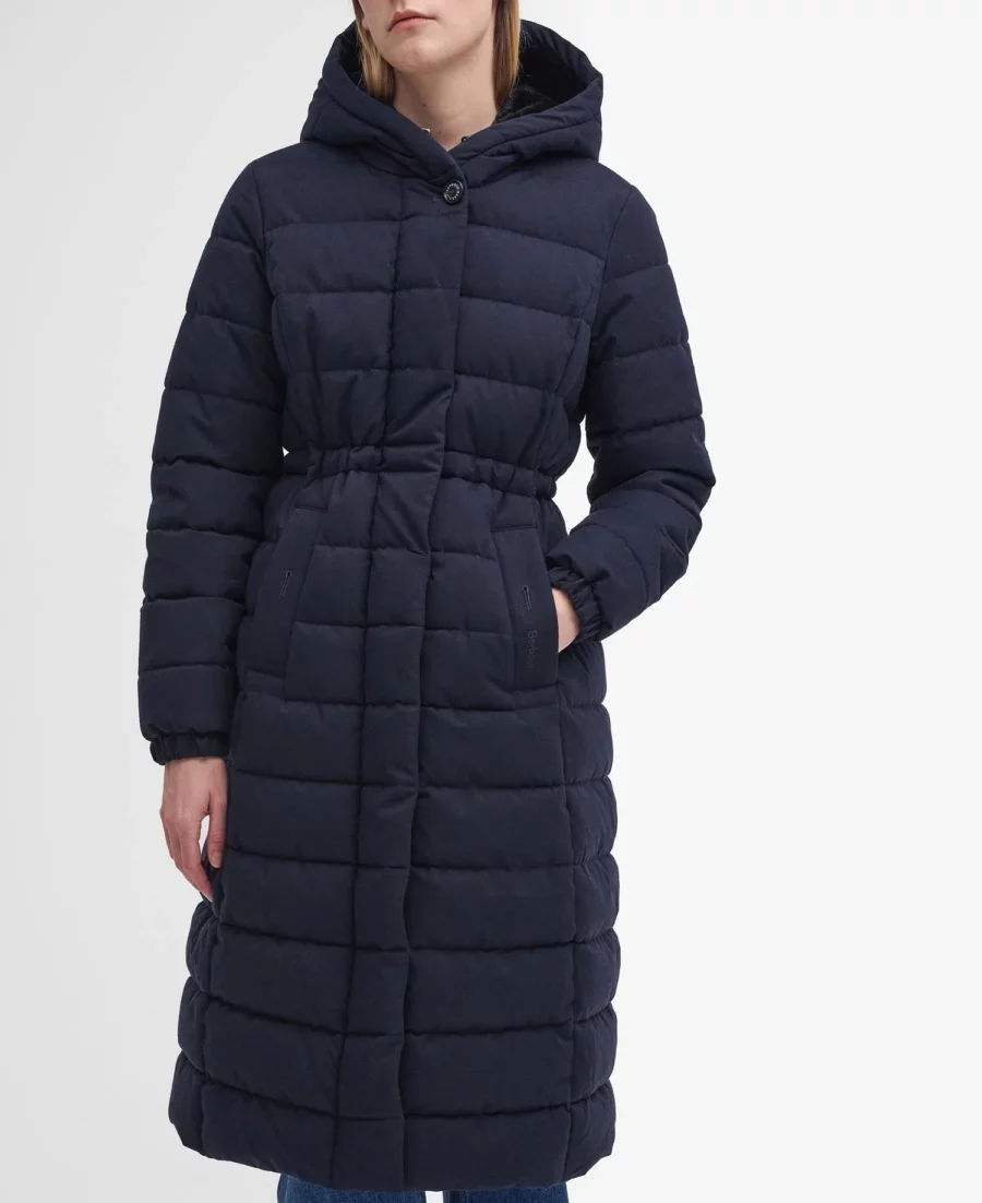 Barbour Clarence Puffer Quilt-Dark Navy