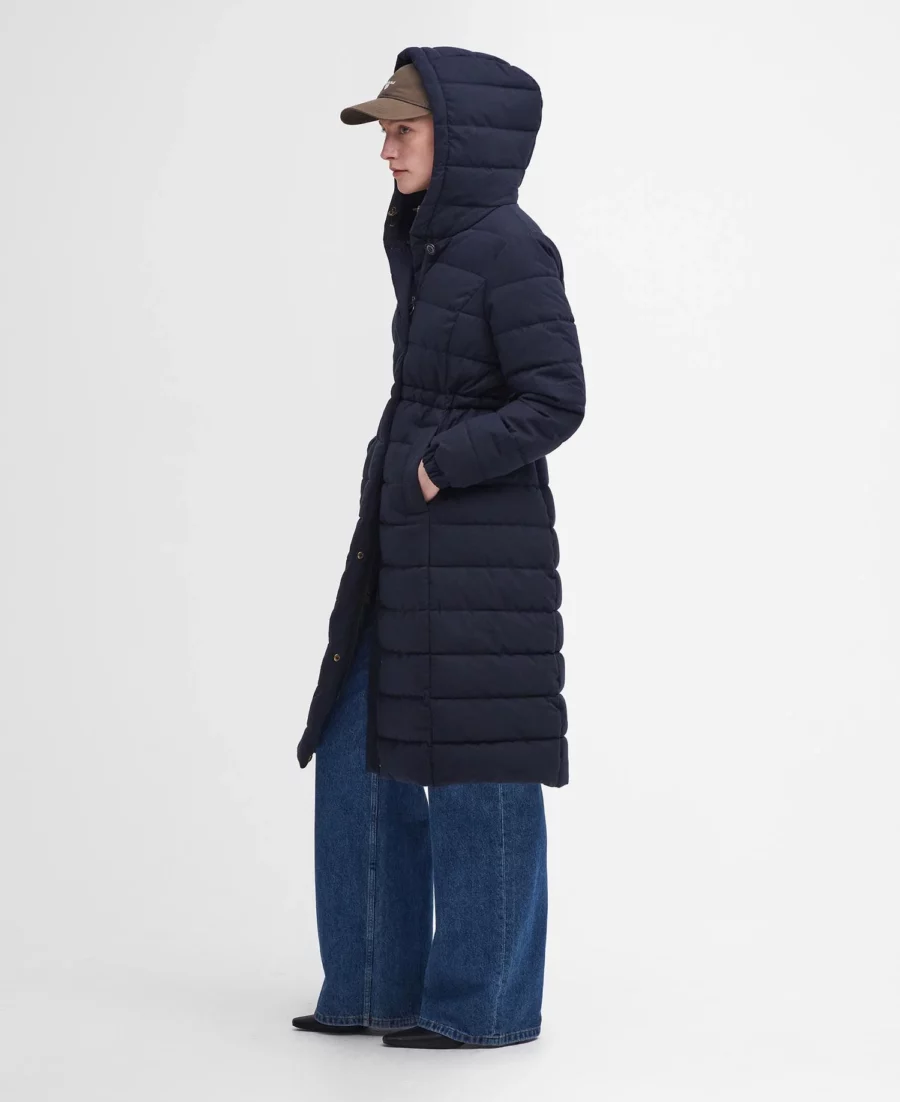 Barbour Clarence Puffer Quilt-Dark Navy