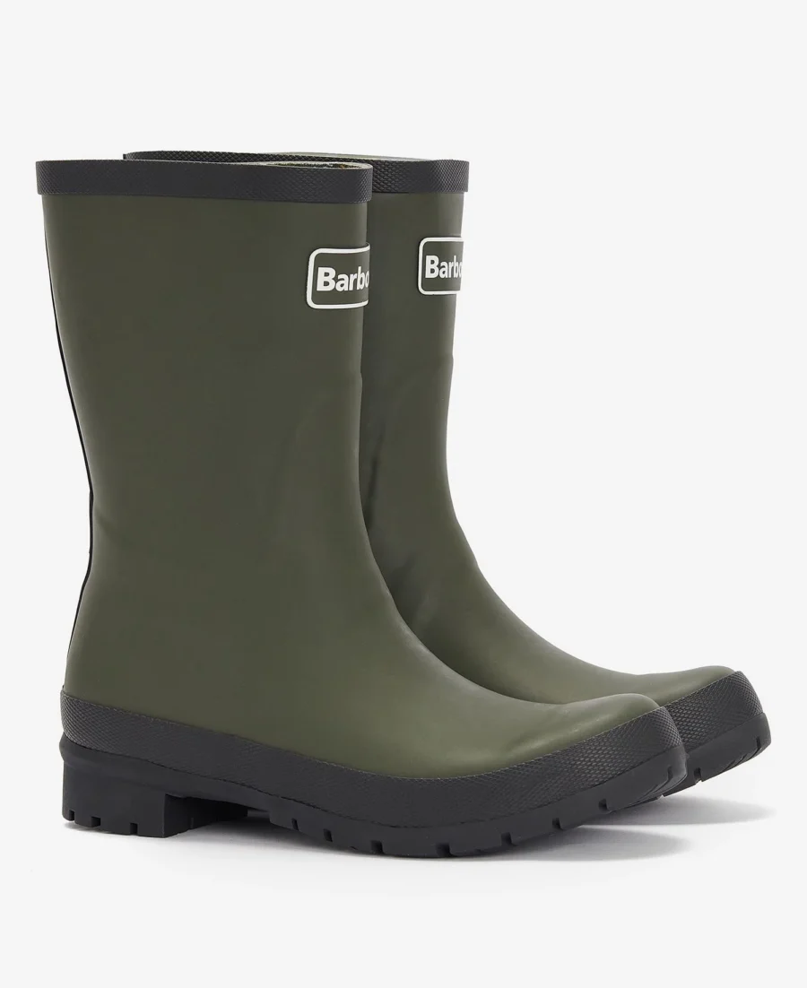 Barbour Banbury Wellington Boots- Olive