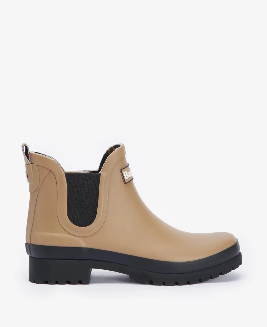 Barbour Mallow Wellington Boots- Sandstone/Black