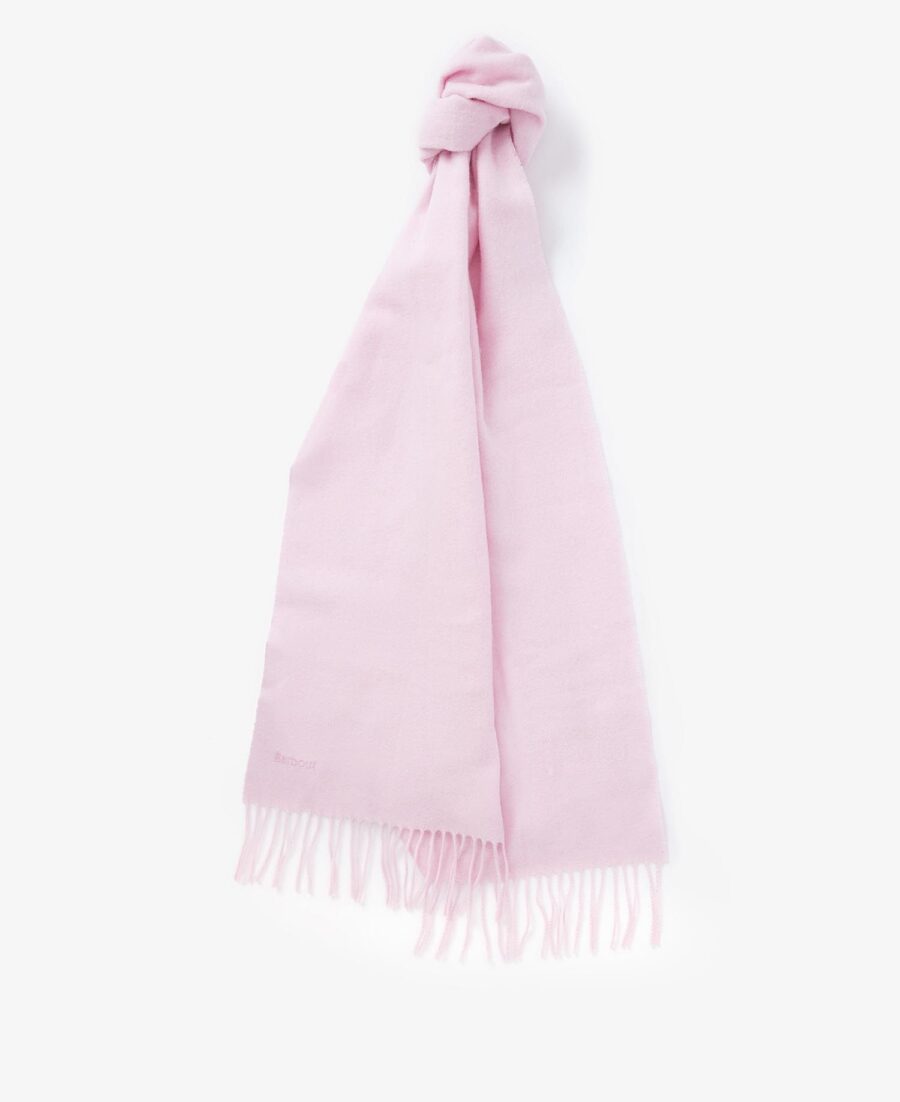 Barbour Lambswool Woven Scarf- Lavender Haze