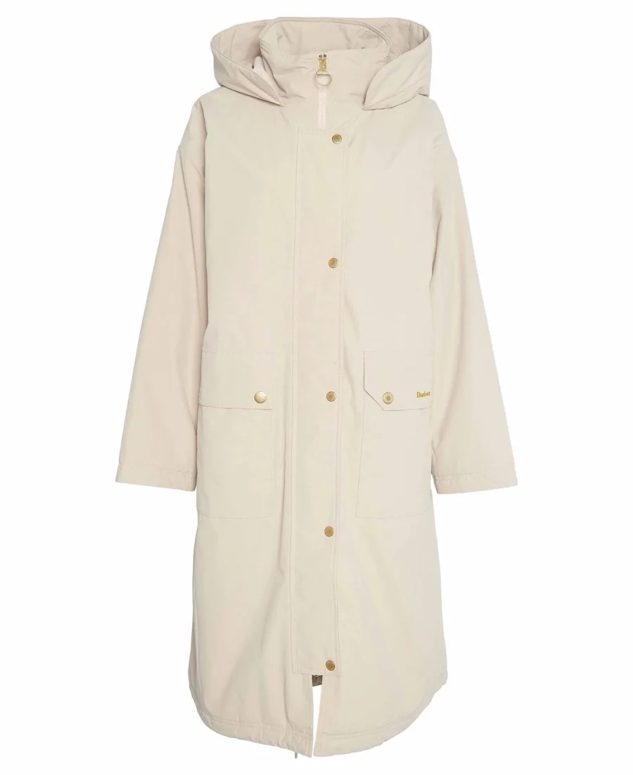 Barbour Marnie Waterproof Jacket-Light Stone