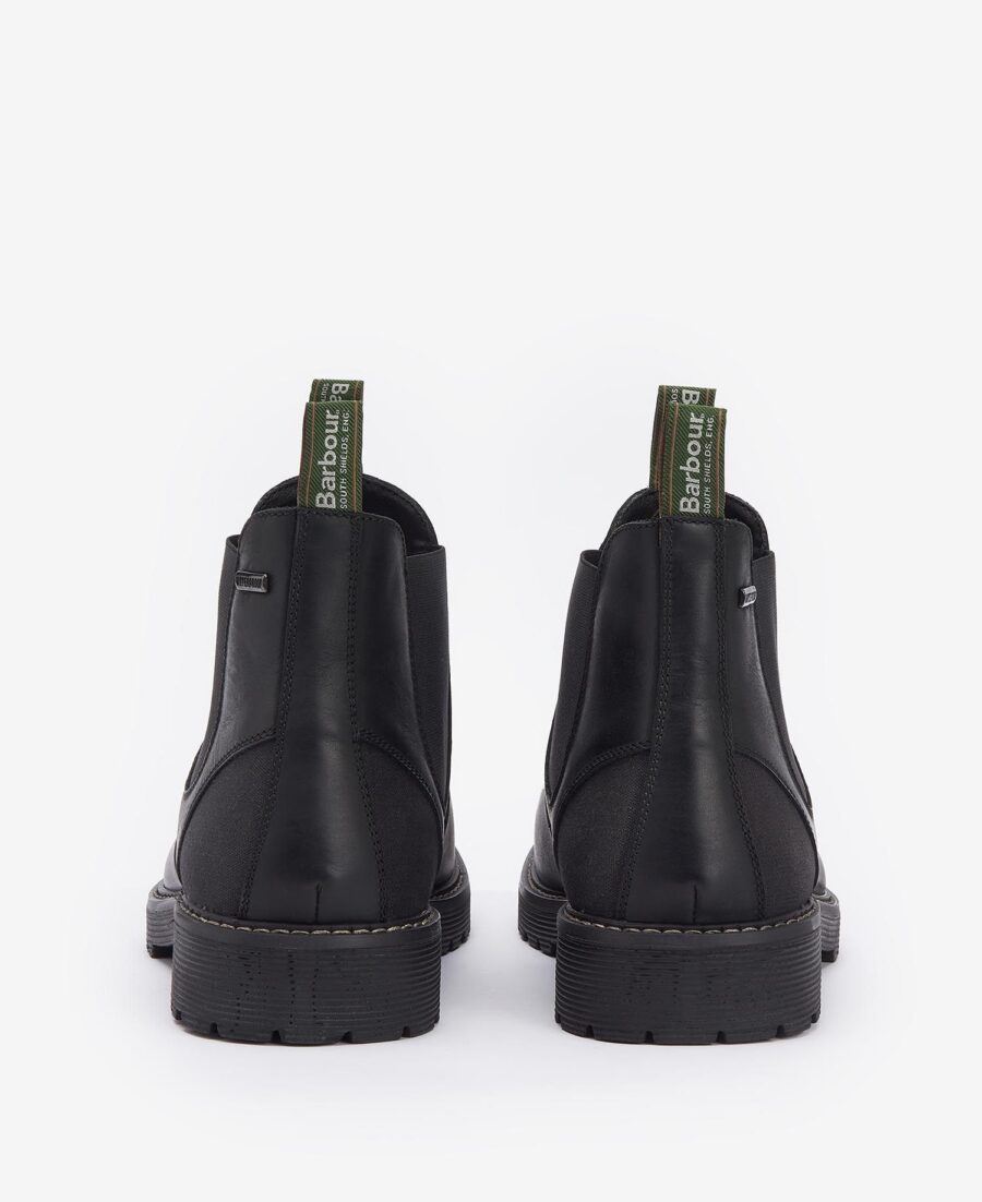 Barbour Patton Chelsea Boots- Black