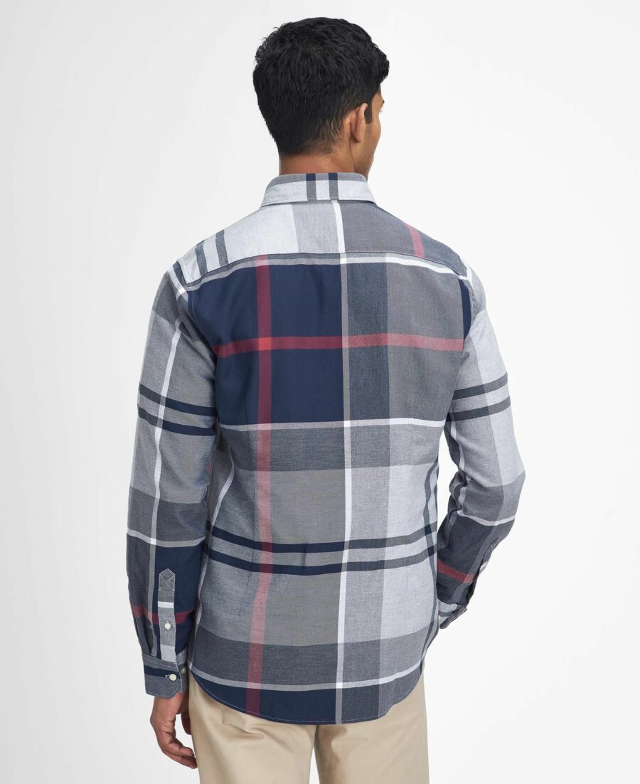 Barbour Dunoon Tailored Shirt- Blue Granite