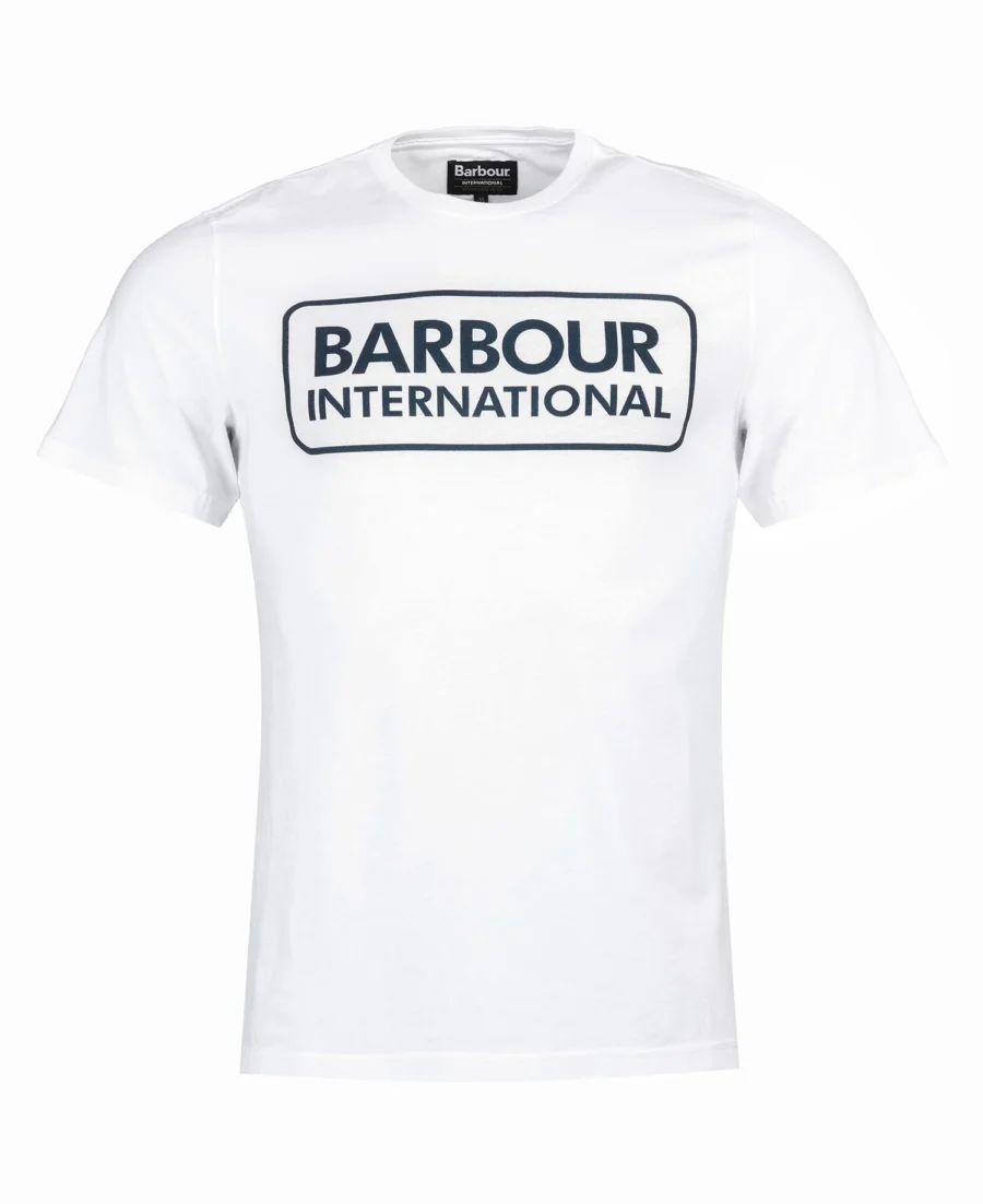 New B.Intl Essential Large Logo T-Shirt- White