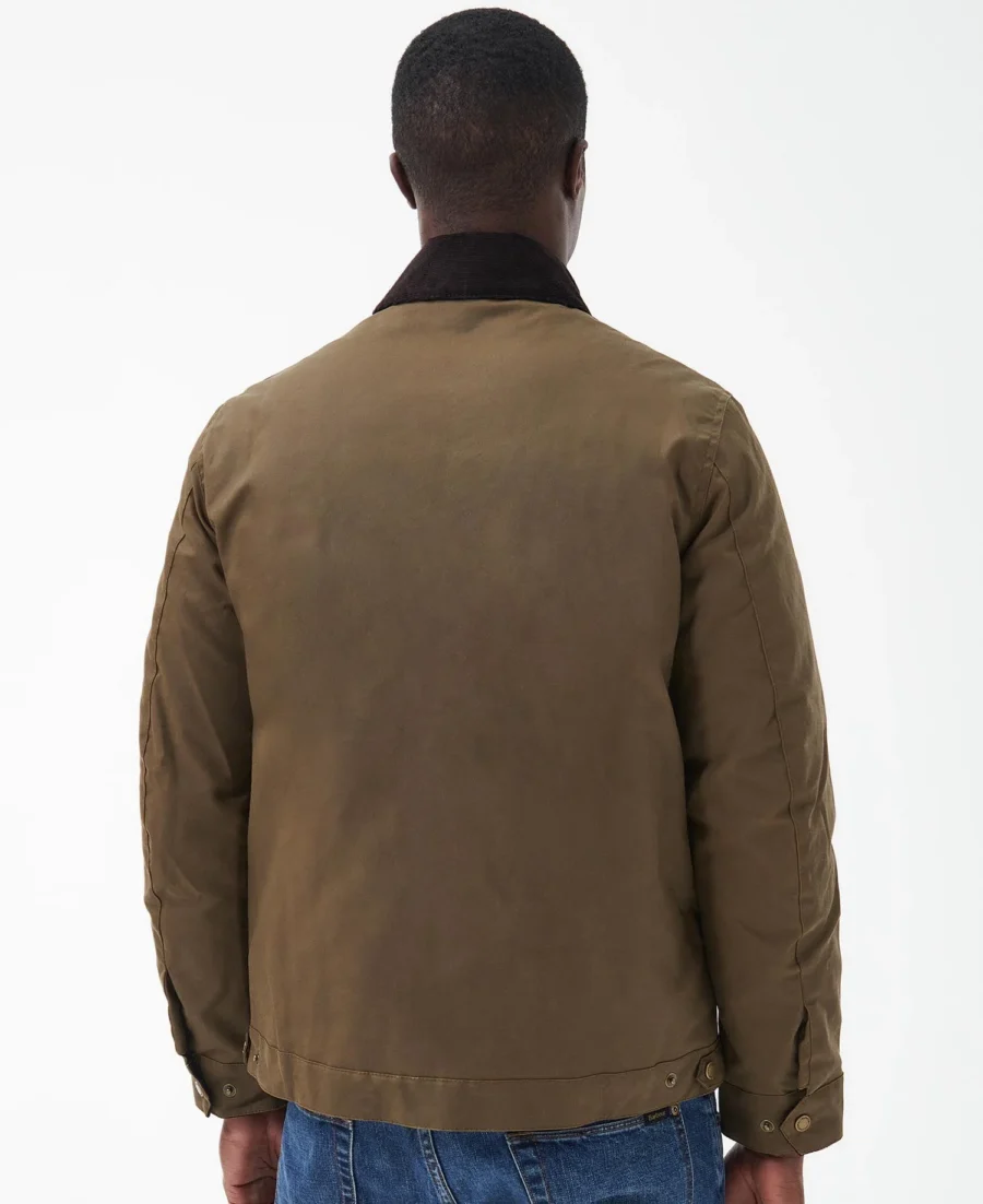 B.Intl SMQ Workers Wax Jacket-Sand