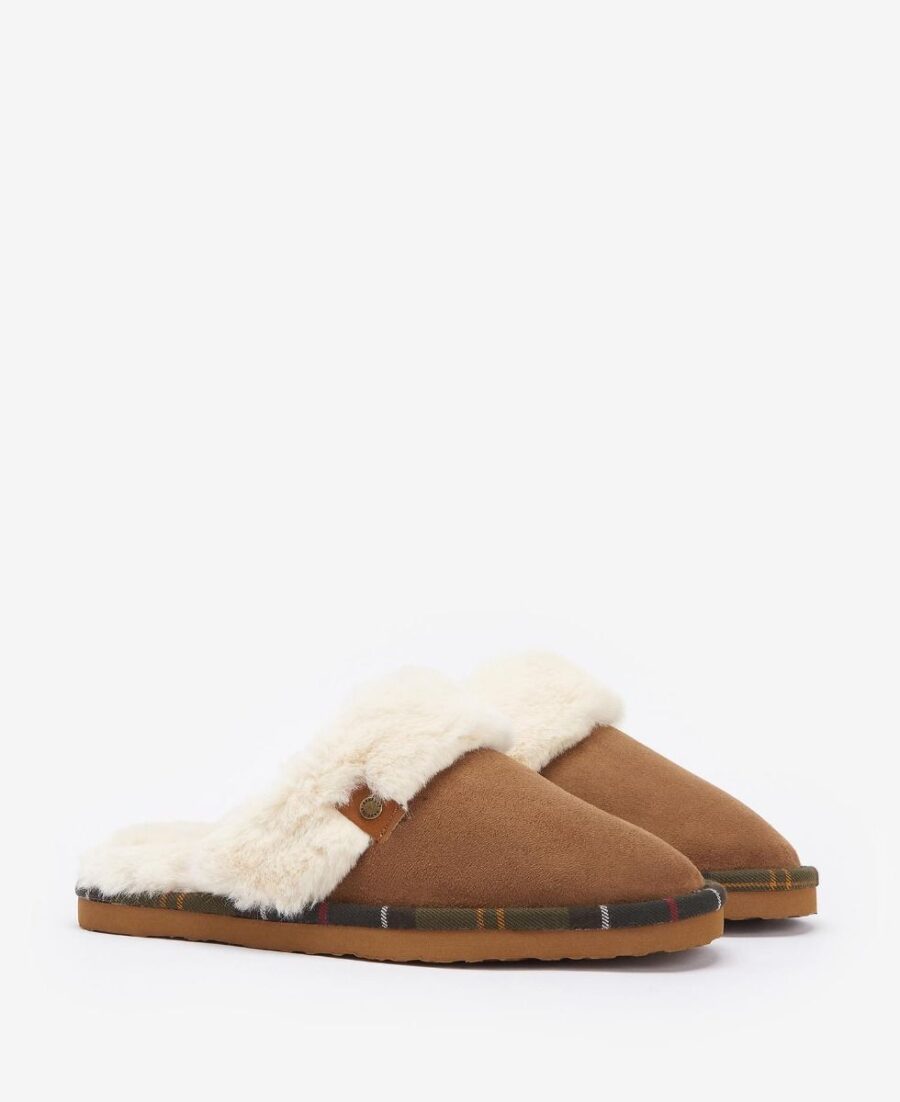 Barbour Claudia Slippers- Camel