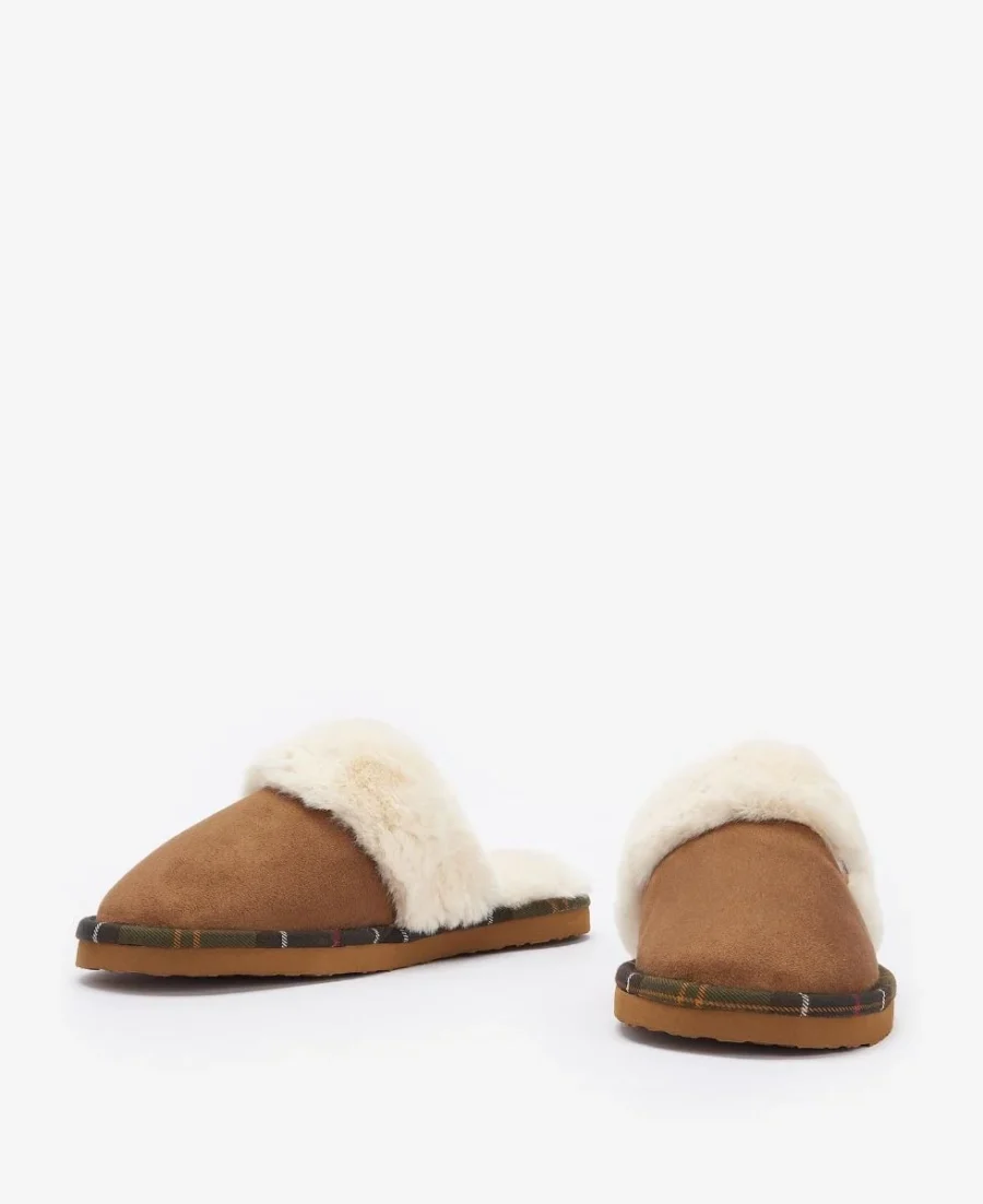 Barbour Claudia Slippers- Camel