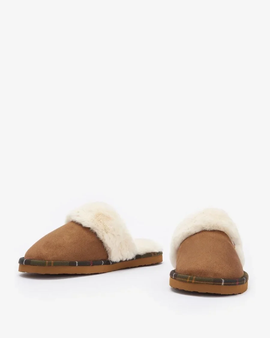 Barbour Claudia Slippers- Camel