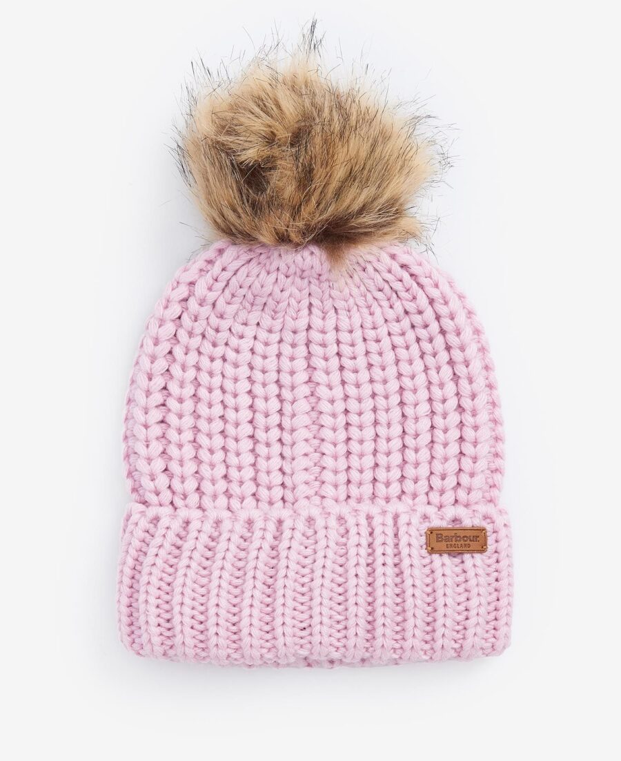 Barbour Saltburn Beanie Hat-Lavender Haze