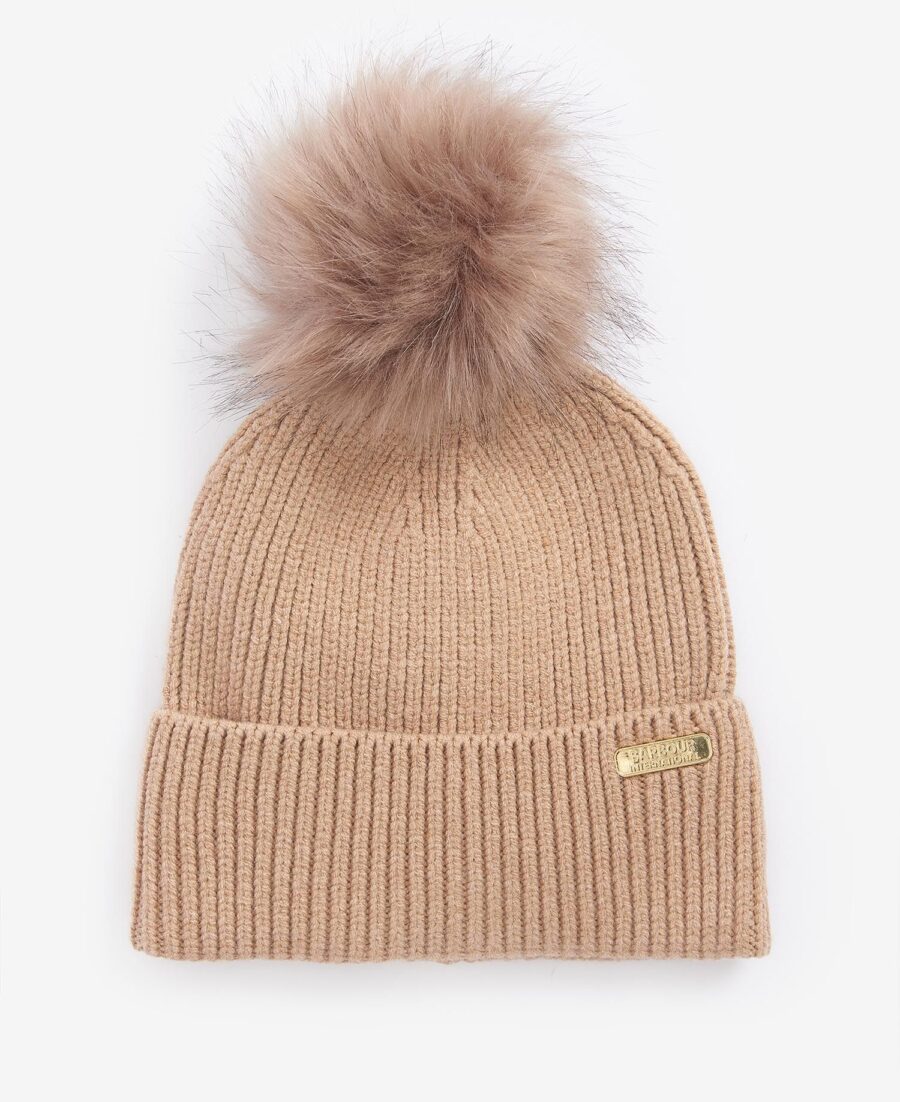 B.Intl Mallory Pom Beanie- Light Trench