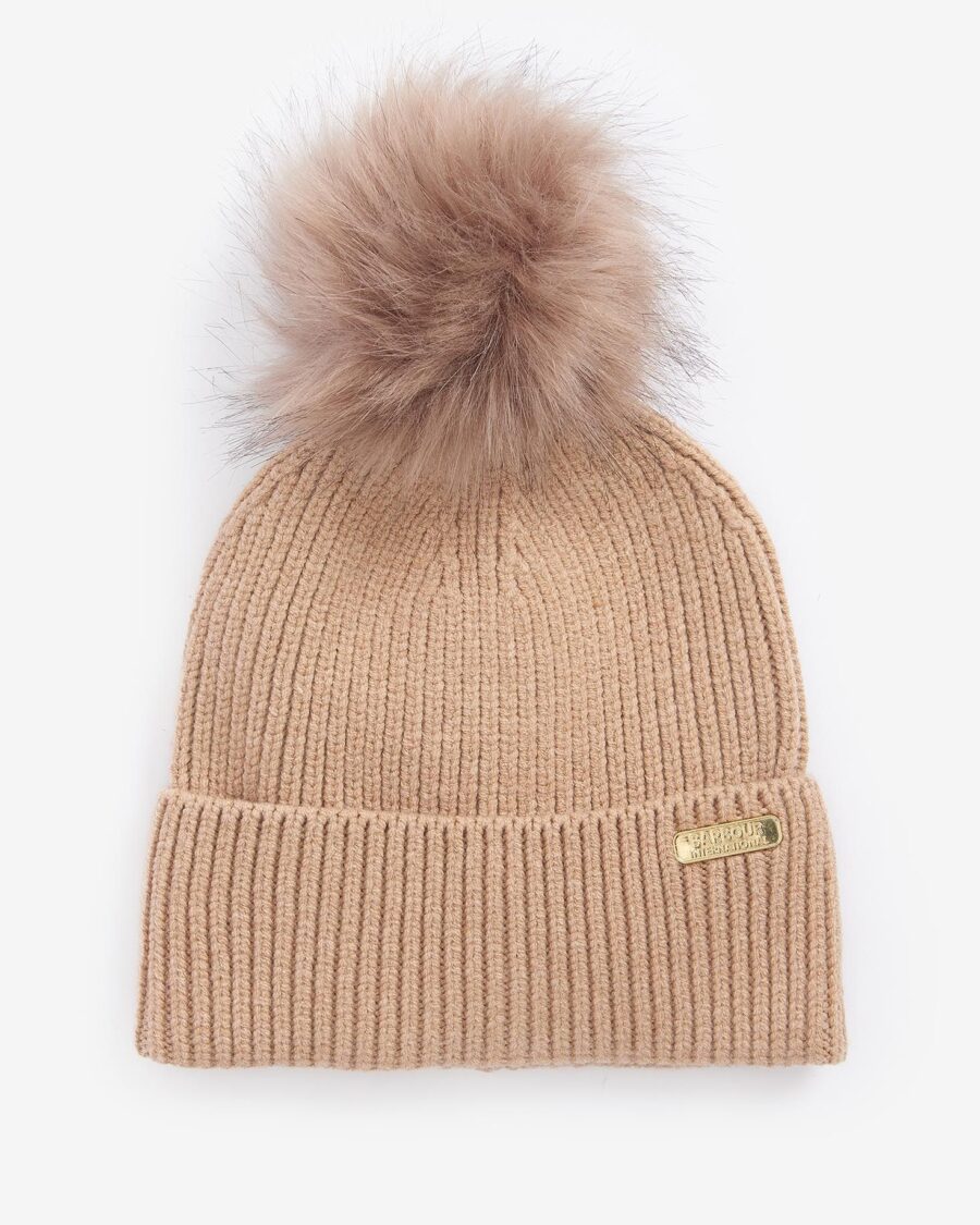 B.Intl Mallory Pom Beanie- Light Trench