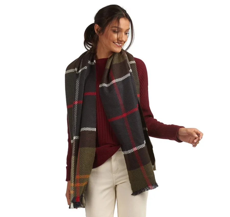 Barbour Blair Tartan Scarf- Classic Tartan