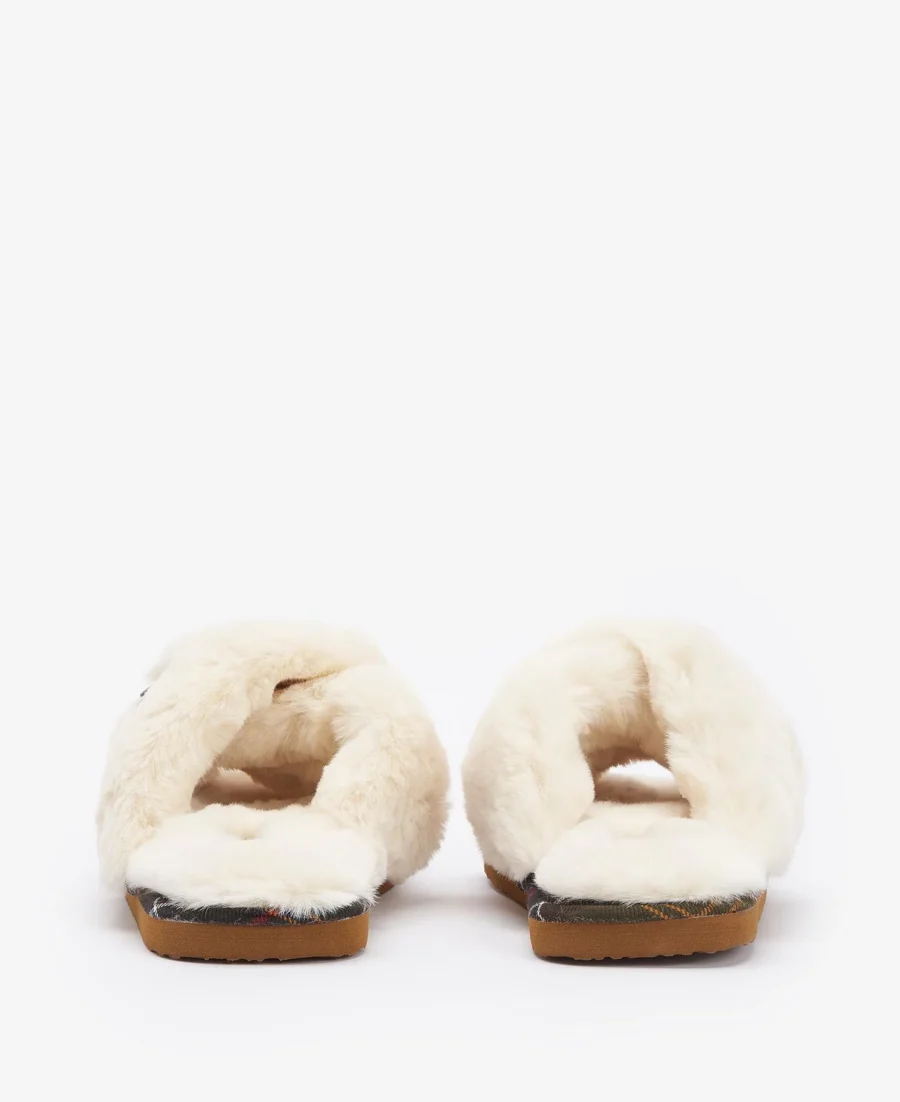 Barbour Eliza Slipper- Ivory