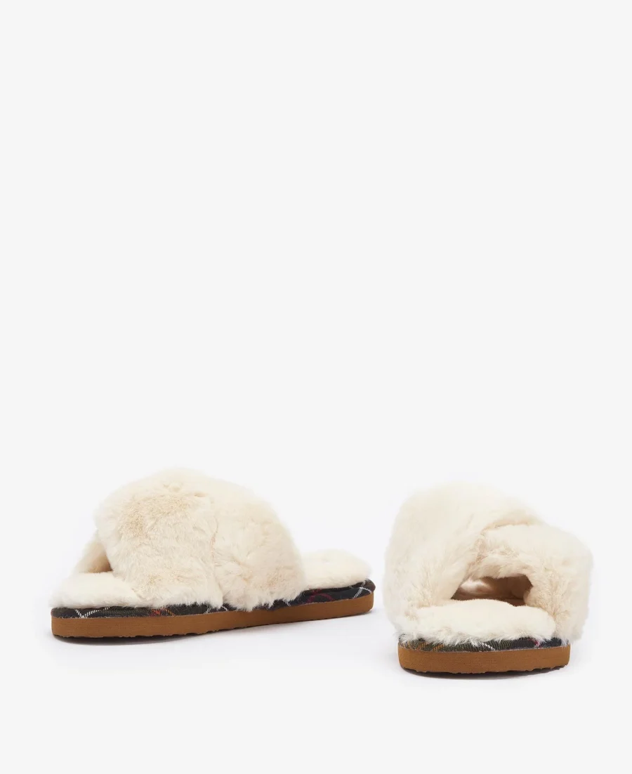 Barbour Eliza Slipper- Ivory